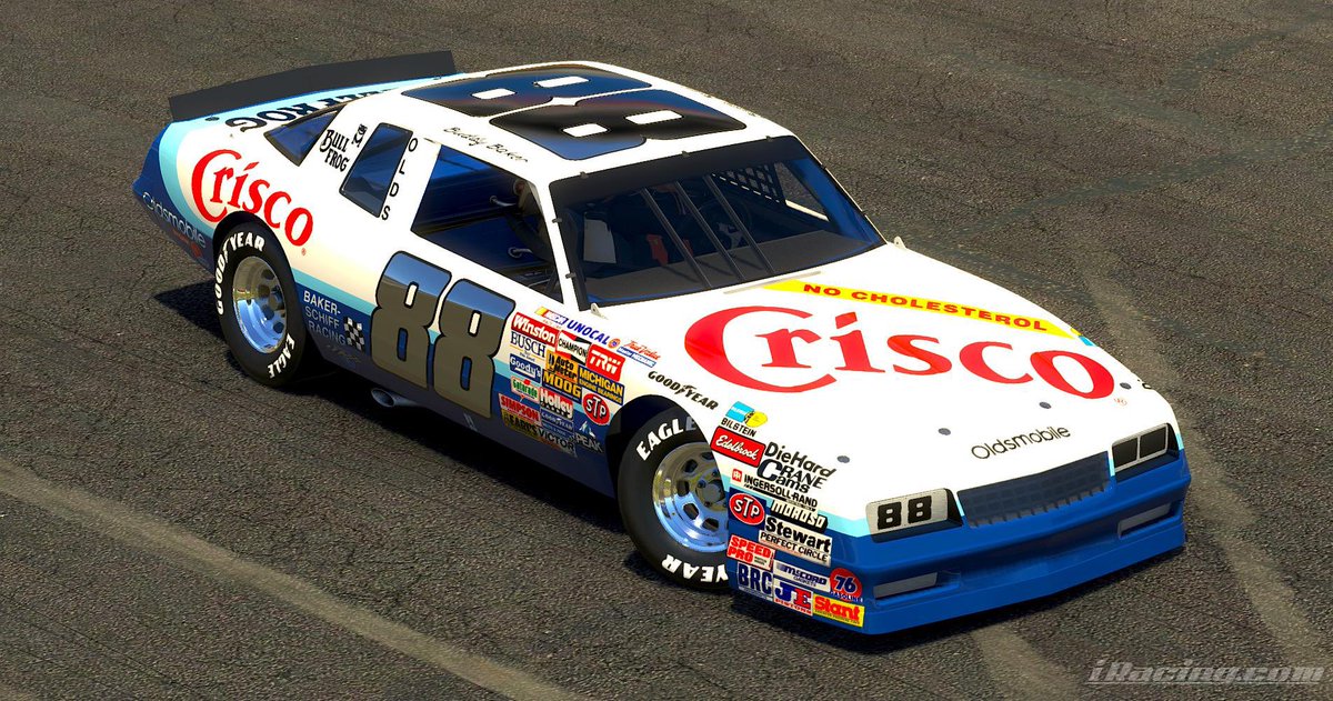 Kicking it old school tonight, making my debut in the @312Motorsports driving the 88 Buddy Baker throwback! Be sure to catch the race at 8pm eastern, got one of the best in the biz on the call with @Atlanta_Racing!
twitch.tv/AtlantaRacing