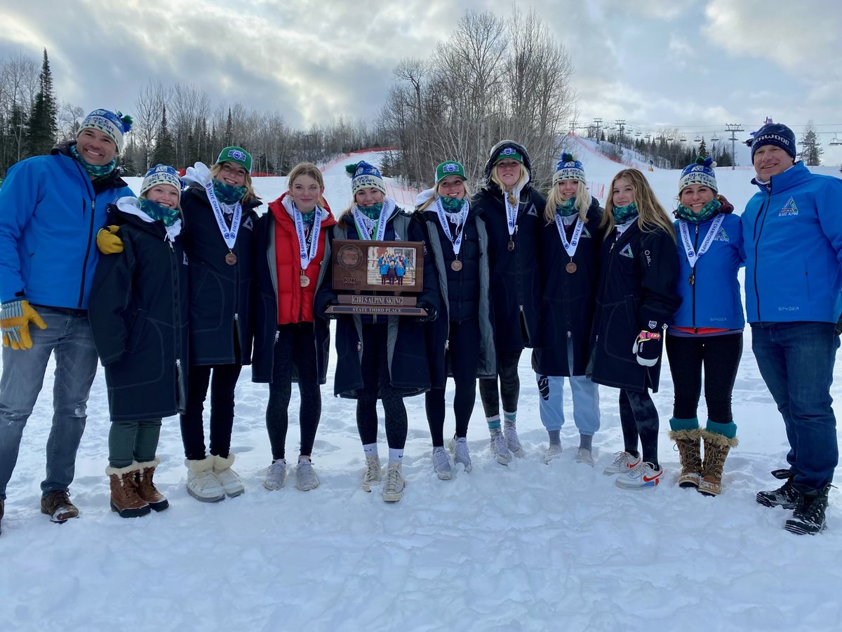 coachrath's tweet photo. Congrats to ⁦@blake_ski⁩ on their Girls 3rd place Team finish. Outstanding job and season! https://t.co/1aqxEJkFDC