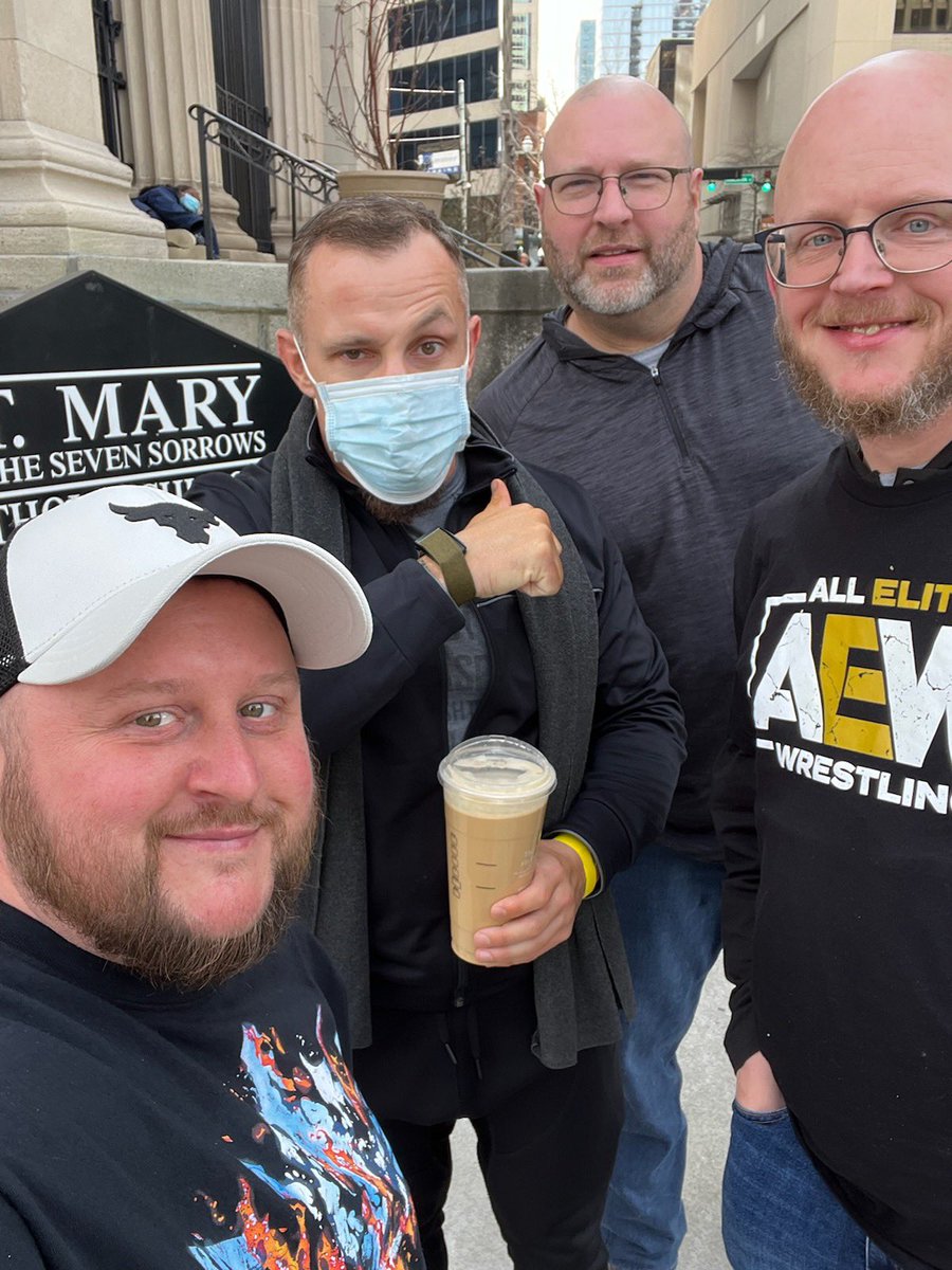 bashlander's tweet photo. AEW in Nashville!!! Let’s Go!!! https://t.co/J5NLHQvYJz