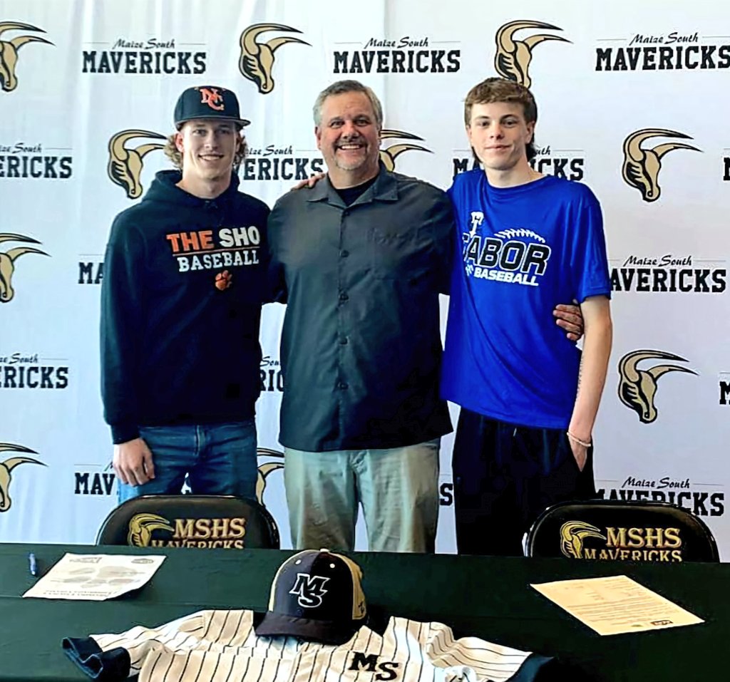 Congratulations to <a href="/sheaseals2/">Shea Seals</a> and <a href="/lynch_baron/">Baron Lynch</a> for signing at Tabor College and Neosho CC today. Two quality pitchers going to help two quality programs.