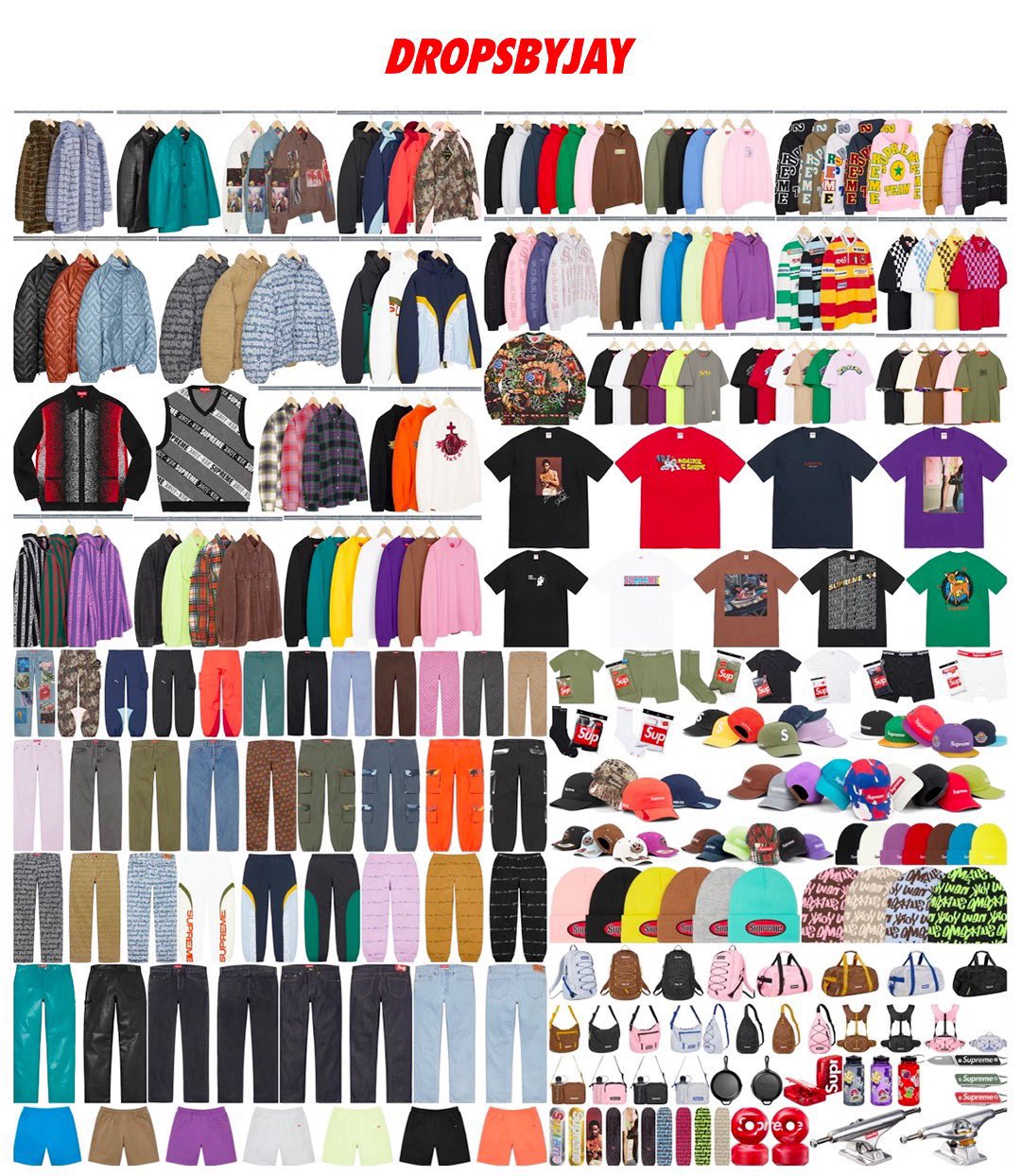 Supreme week cheap 2 fw18