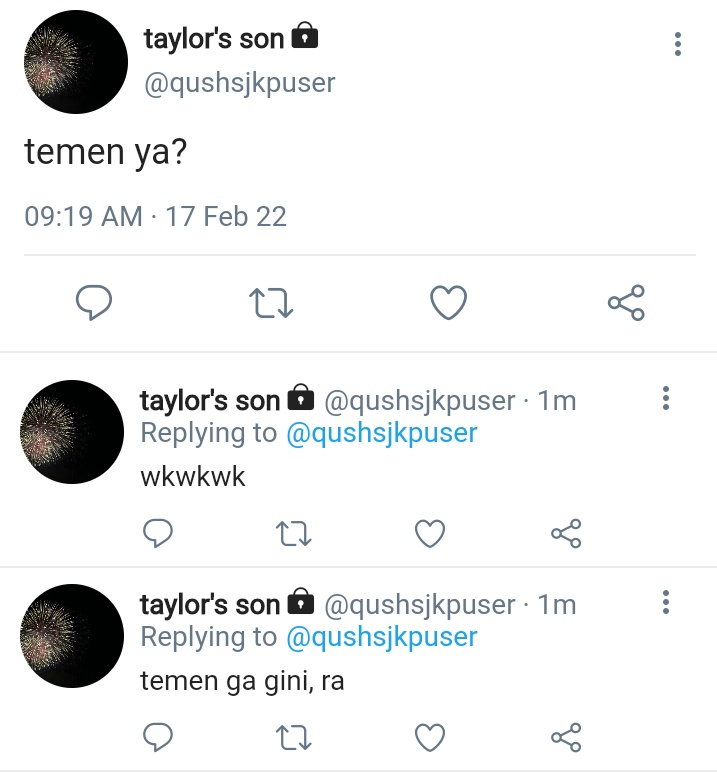 temen

haechan one tweet au