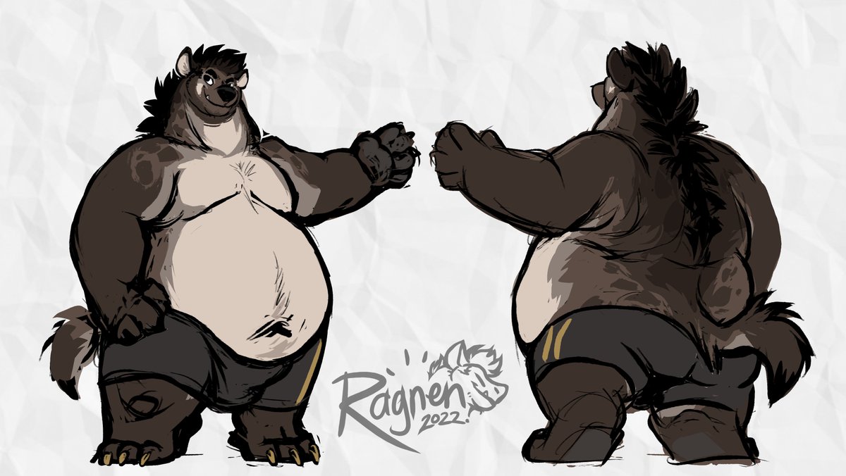 Ragnen_'s tweet image. Slowly chipping away at making a ref sheet for myself! It&apos;s super basic and boring right now, but after I get his markings down just right I&apos;ll go back and make the sheet itself fun.

What do you guys think? Any suggestions?