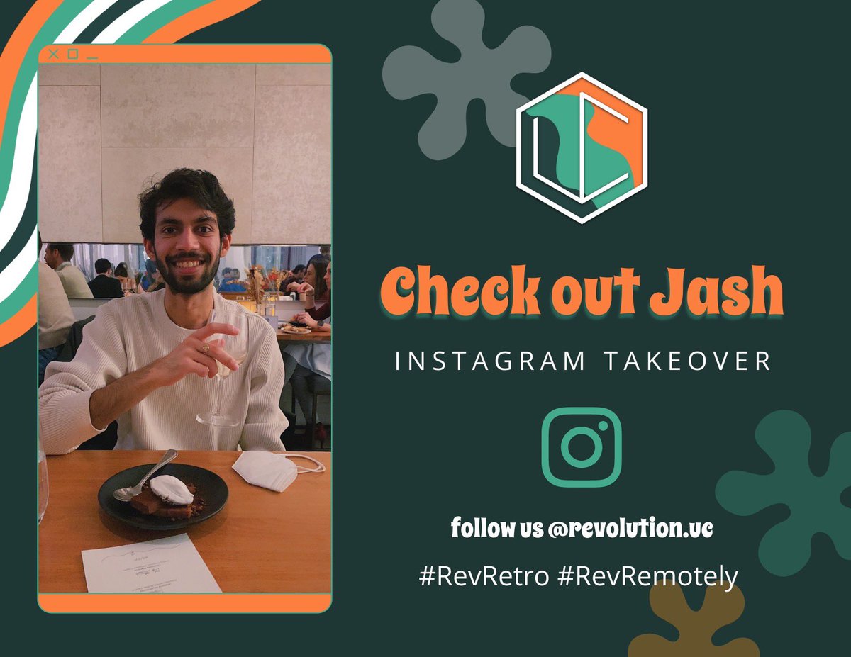 Head over to our Instagram to check out Jash’s Instagram takeover! instagram.com/revolution.uc?…