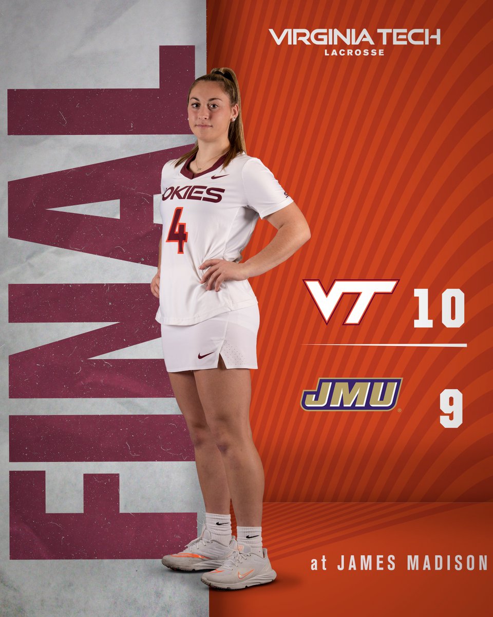 𝗦𝗧𝗔𝗧𝗘𝗠𝗘𝗡𝗧 𝗠𝗔𝗗𝗘 😤 🦃

Virginia Tech earns a historic win against No. 13 JMU 🙌

#Hokies 🥍