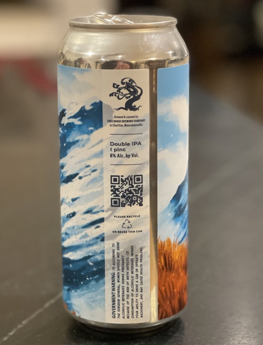 WeldPond's tweet photo. This can of beer had no name on it so against all security advice I used the QR Code to look it up. https://t.co/g17Erko3Ez
