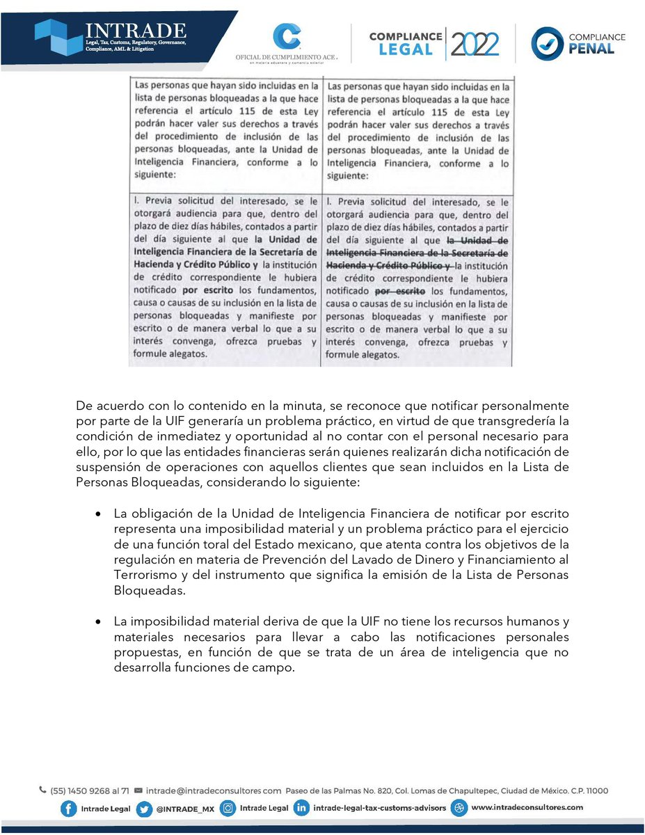 INTRADE Legal, Tax, Customs Advisors & AML tweet media