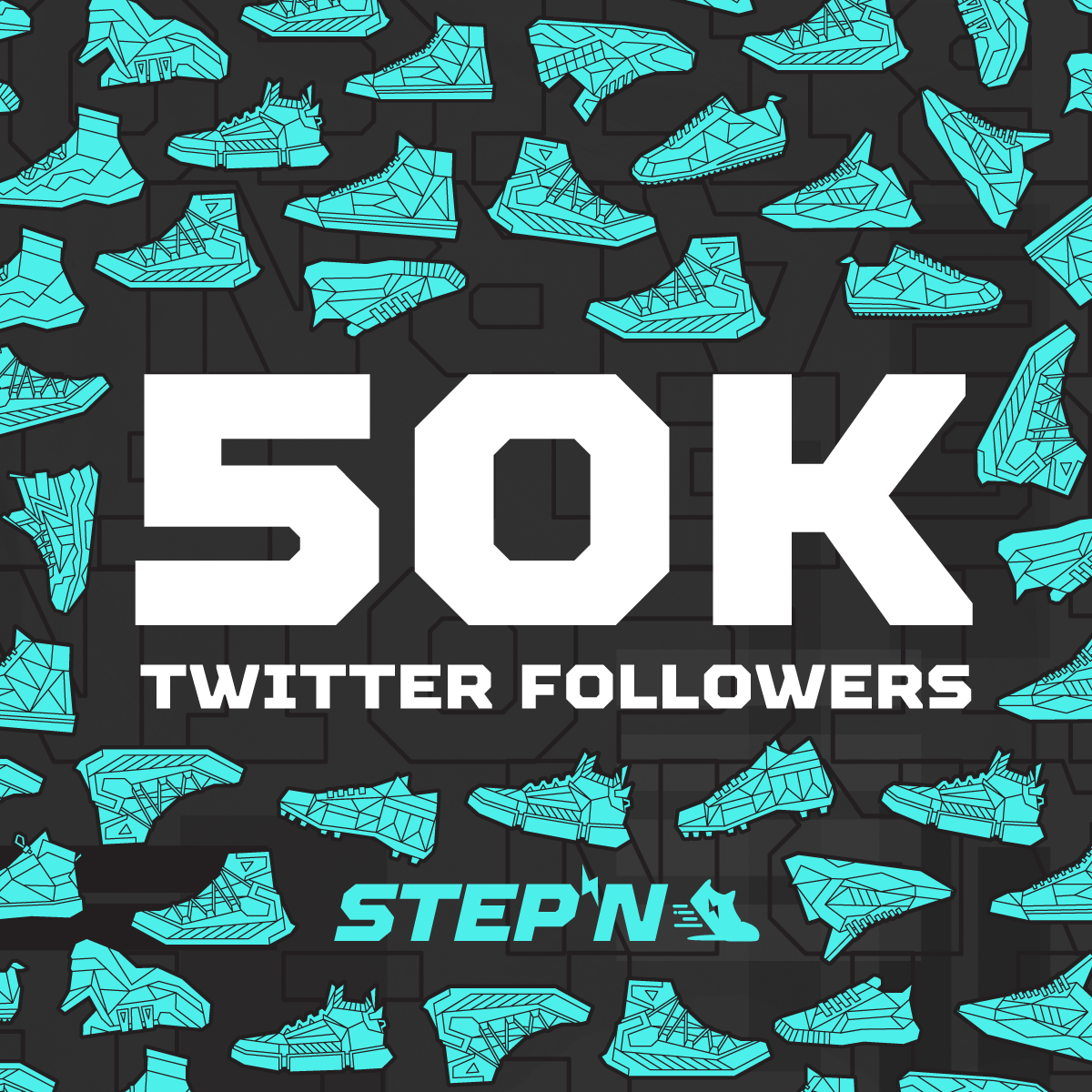 Stepnofficial's tweet photo. Big announcement is around the corner, thank you for all your support. https://t.co/cSVGf02aCX