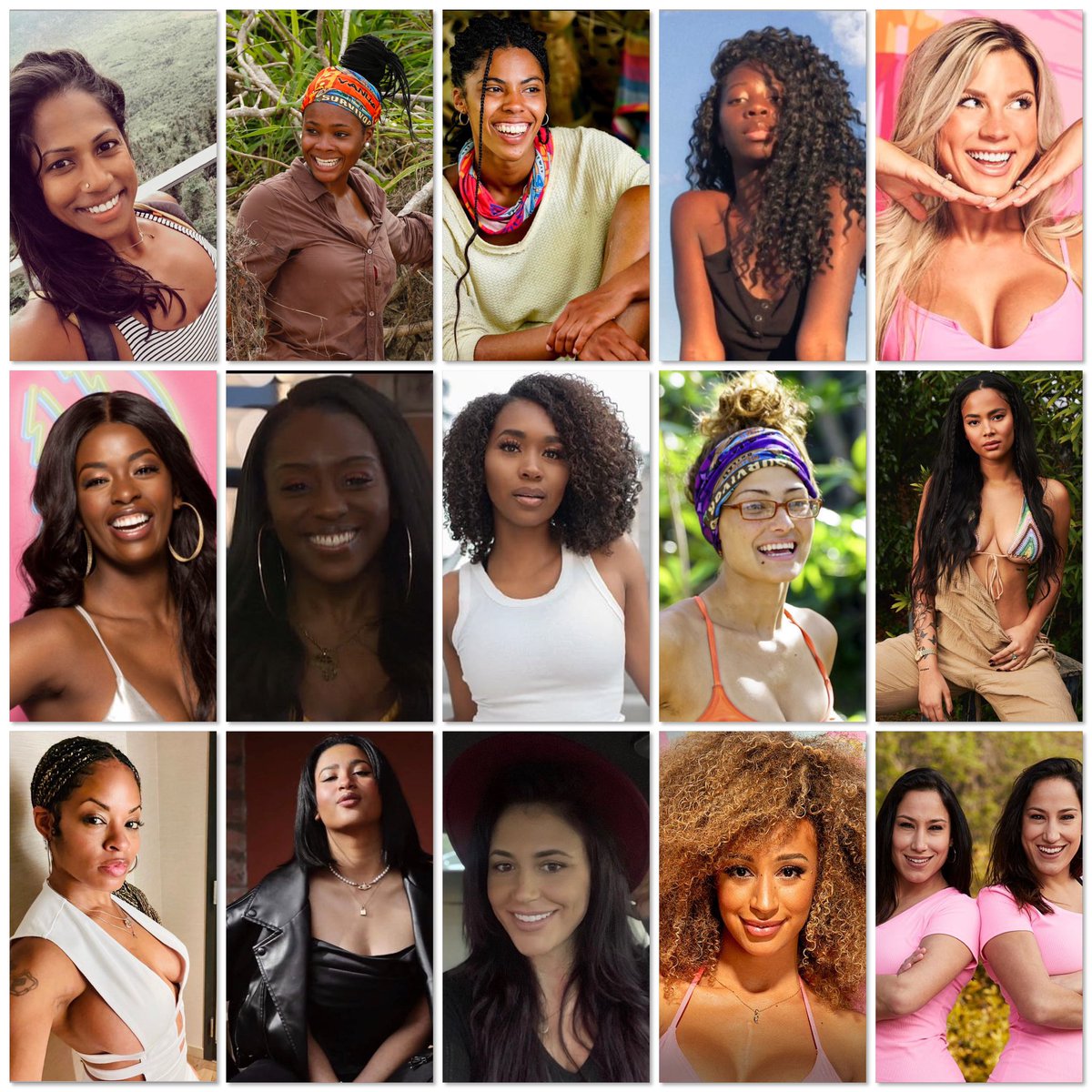 RealityRadioPod's tweet photo. I found your female cast for the CBS Challenge @paramountplus 😚 https://t.co/NB5SSajvnU