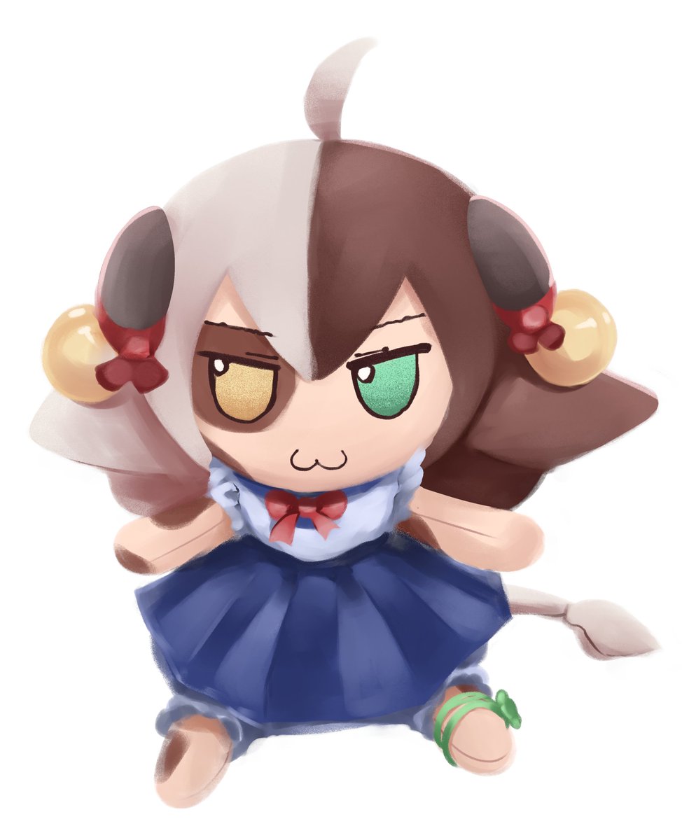 Toad_of_sky's tweet photo. Warmup, new fumo just dropped! #Millieart https://t.co/FCsEHb70Lc