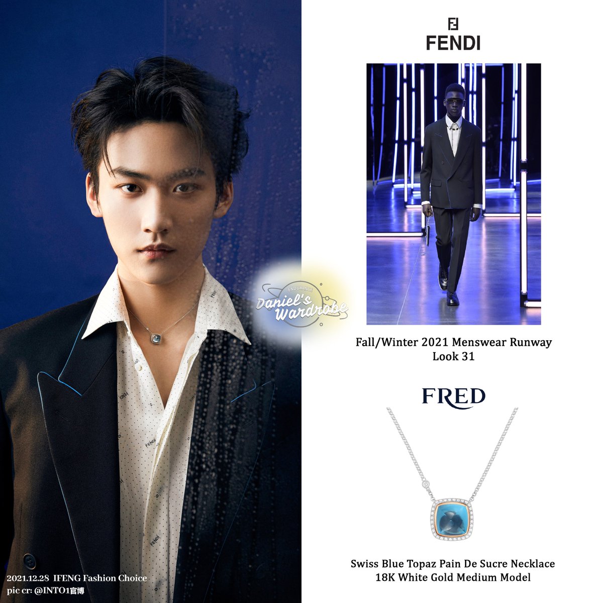 🤍
「20211228」IFENG Fashion Choice

Necklace | FRED Pain de Sucre
Shirt | Suit | Pants | Shoes | FENDI Fall 2021 Menswear Runway | <a href="/Fendi/">Fendi</a>

#周柯宇 #ZhouKeYu #โจวเคออวี่ #ChâuKhaVũ #저우커위 #KeyuFashionStyle #INTO1