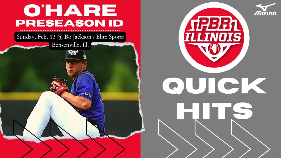 PrepBaseballIL's tweet photo. 𝐎'𝐇𝐚𝐫𝐞 𝐏𝐫𝐞𝐬𝐞𝐚𝐬𝐨𝐧 𝐈𝐃

+ Standouts from the #OHareID, held this past Sunday at the Bo Dome in Bensenville, IL. 

+ See which players caught our scouts' attention here. ⤵️

QUICK HITS 📰: https://t.co/ImwQo7mPQW https://t.co/vCg2McjArs