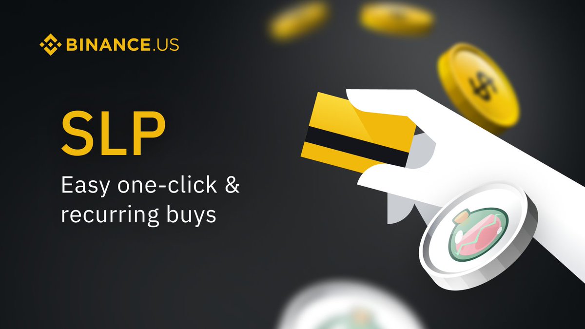 BinanceUS's tweet photo. Smooth Love Potion $SLP is now available on our Buy Crypto page. This portal allows customers to conveniently buy, sell and convert many popular cryptocurrencies as well as set recurring buys on a daily, weekly, bi-monthly, or monthly basis.

Get started: https://t.co/FiJj56GJav https://t.co/MevgUZ6Lg7