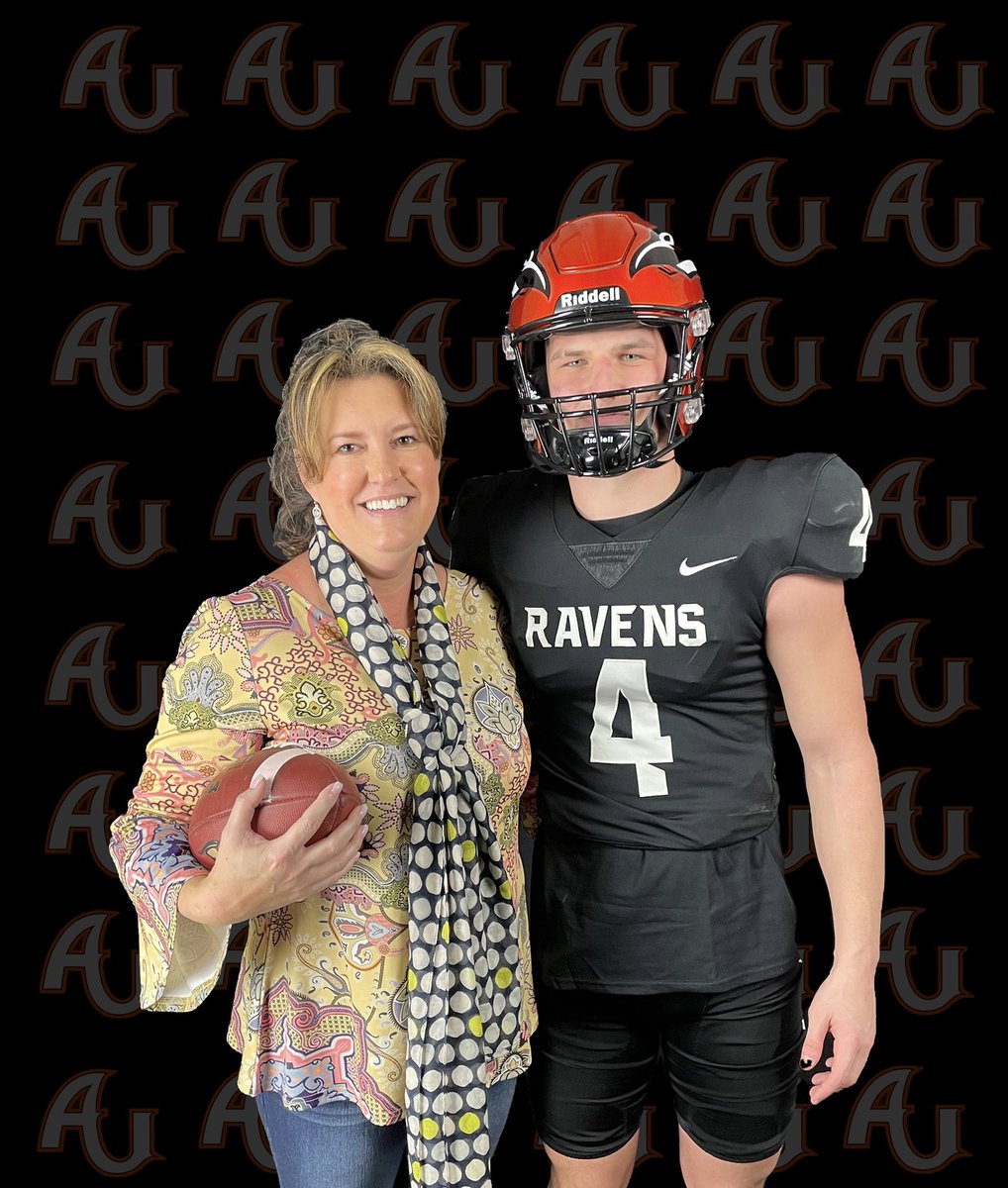 r1anmcgough's tweet photo. Had a great visit at @AUFootball__ Thank you @CoachBaldwin22 for having me and my mom🧡🖤 @CoachRock @Coach_Lantz https://t.co/JFlXifeWOT