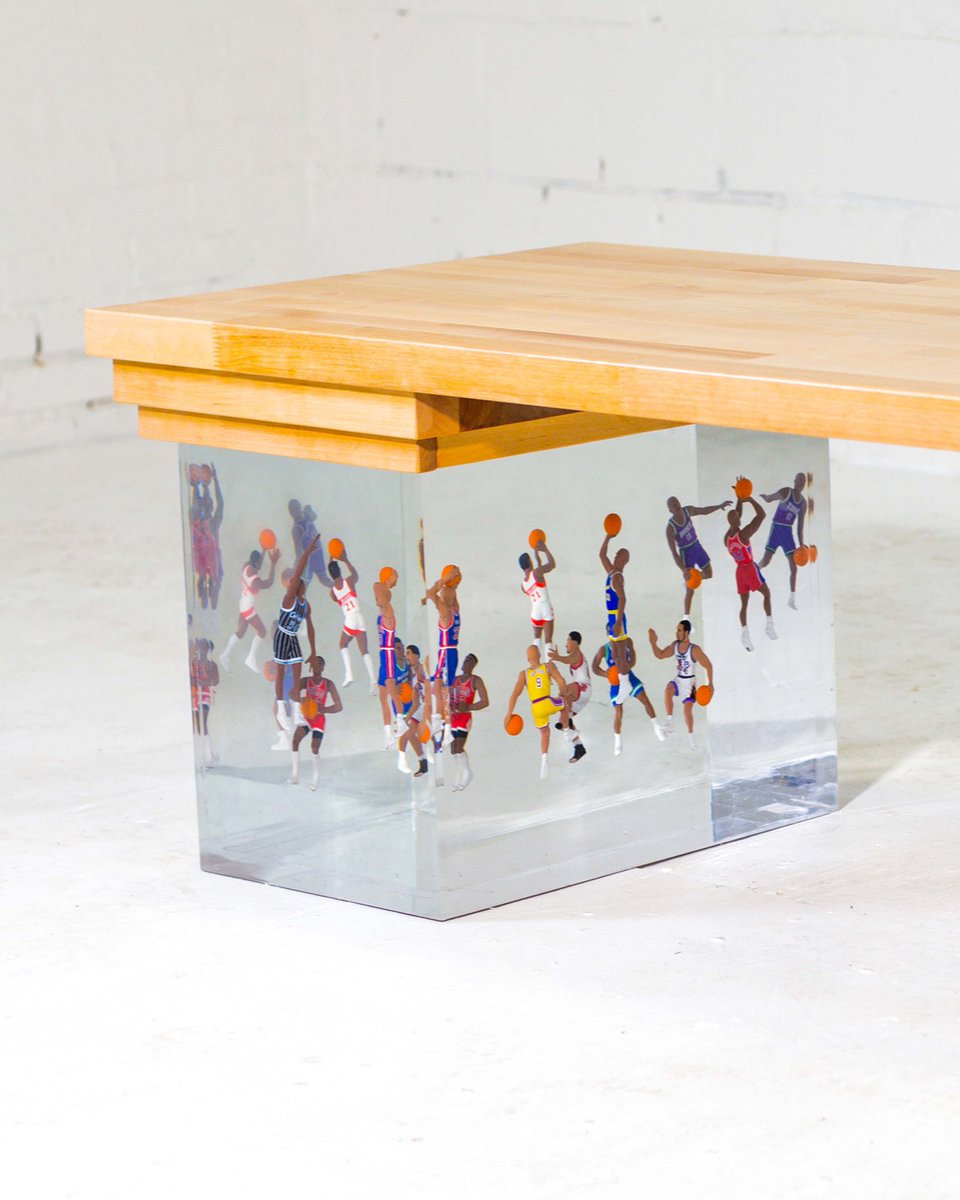 HOUNDS_USA's tweet photo. FLOATER | Custom Bench | Birch - Cast Acrylic - Glycerin - Starting Lineup Figurines | A Collaboration Between SENSELESS &amp; HOUNDS | MADE IN PG(H) https://t.co/NGMVzB1qUp