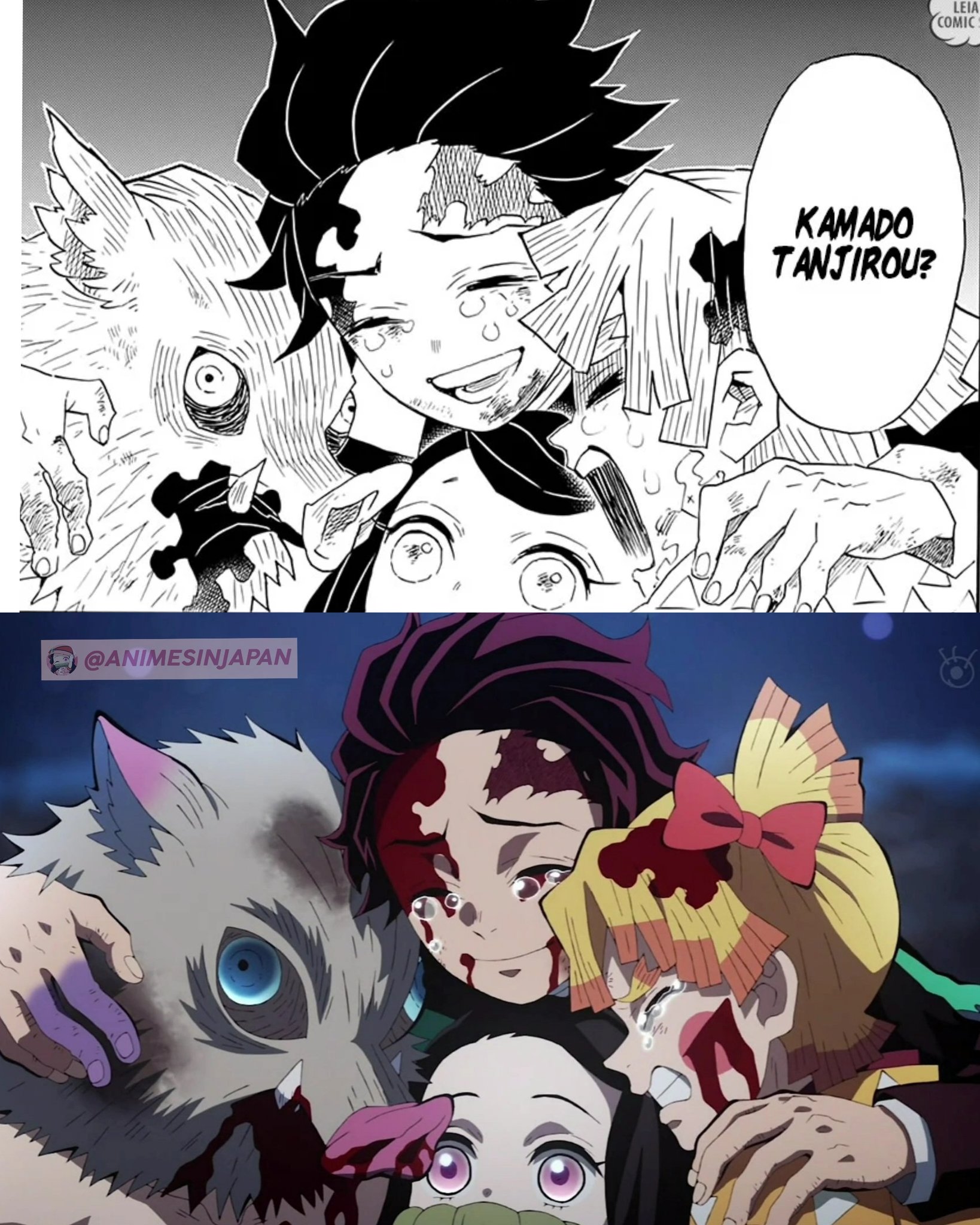 BetterAnime - Finalmente chegou família! ❤ Já assistiu? Conte nos comentários o que achou. 🅱️🅰️ . . . #anime #bettertogether #betteranime #kimetsunoyaiba