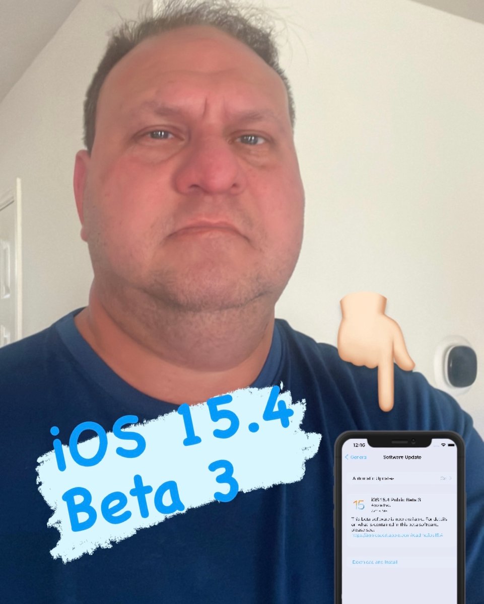 techgeek311's tweet image. iOS 15.4 public beta 3 is out. 
So far Apple is improving the way iOS 15.4 works before it’s public release in March. 
Be sure to follow me here. 
#ios154 #ios154beta3 #newios #appleiphoneupdate #faceid #faceidmask #mask