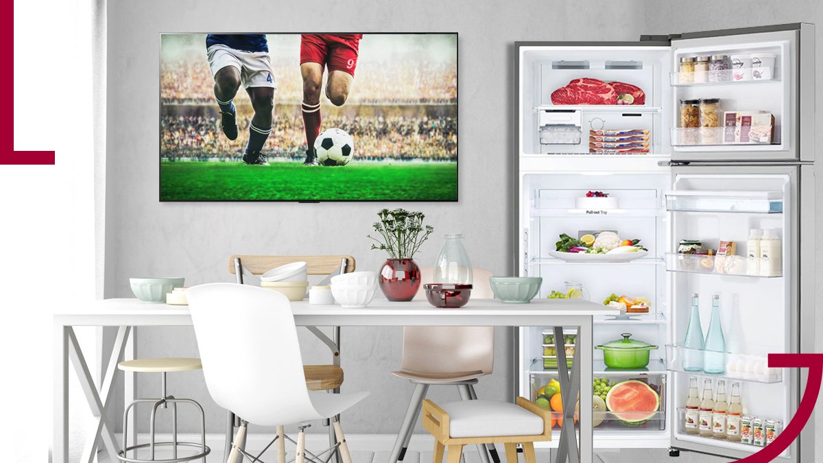LGMexico's tweet photo. Ten siempre a la mano tus alimentos y bebidas favoritas con la gran capacidad de almacenamiento de LG Top Freezer y su congelador superior. 🍹🥬👌 

Conoce más sobre este modelo: https://t.co/p5UEGjPydj

#TopFreezer #RefrigeradorLG #LGHomeAppliances #LG #LGElectronics #Lifeisgood https://t.co/rVBWwcuyMs