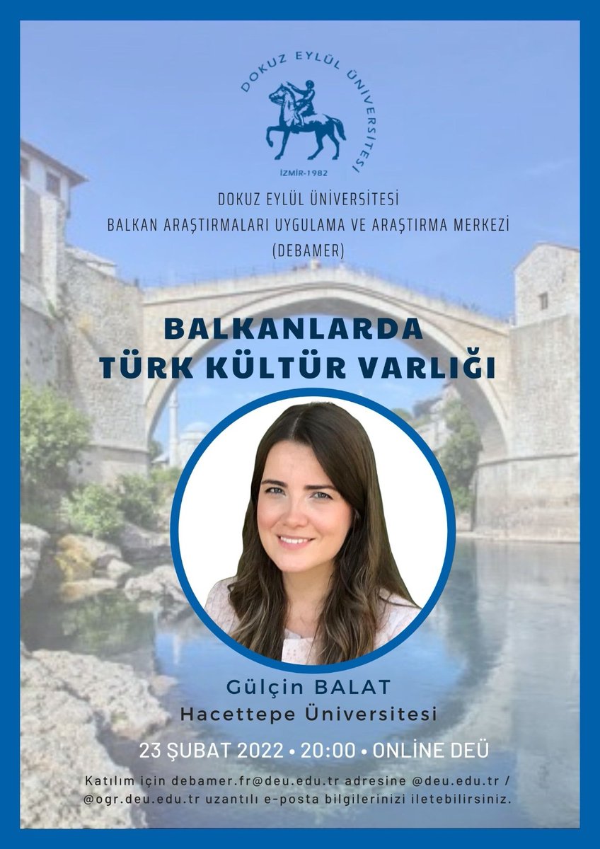Balkan Araştırmaları Uygulamaları ve Araş. Merkezi (@deu_balkan) on Twitter photo 
