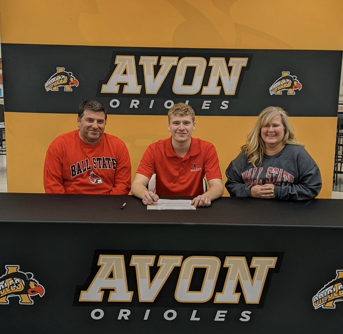 OrioleAthletics's tweet photo. Congratulations Carson Holmer!  Carson will be continuing his academic &amp; football career at Ball State University. https://t.co/jQBFQ23HxP