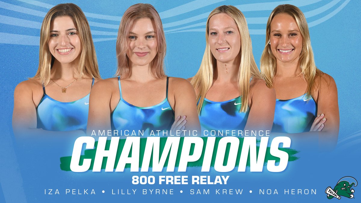 GreenWaveSwim's tweet photo. We are (and we can't stress this enough) the champions👏

#RollWave🌊 https://t.co/bBIxAv3wpQ