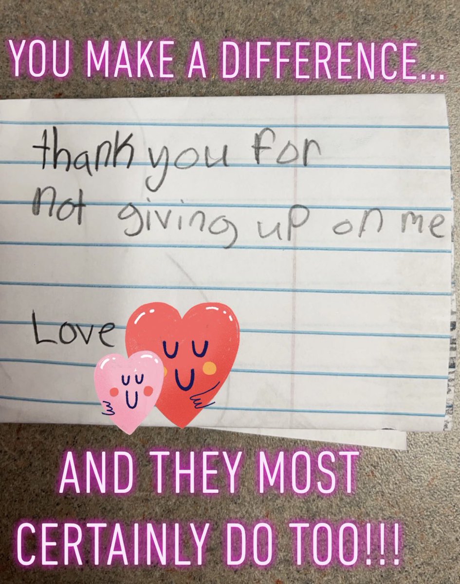 Tiff_E13's tweet photo. One of the greatest gifts to receive! #lovemystudents #theymakeadifference https://t.co/HrpzCoqcQh