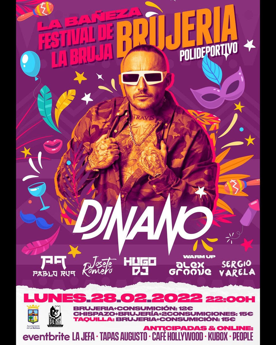 Lunes 28 Febrero 2022
🔊
#SaveTheDate 
#leonesp 
#Carnaval2022