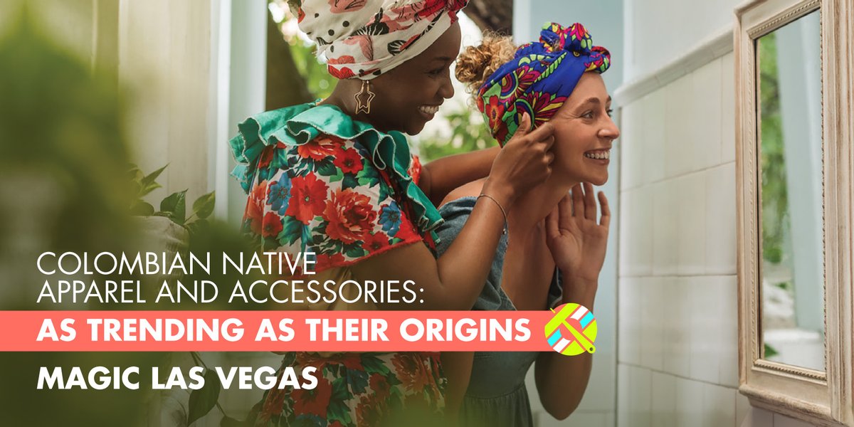 PROCOLOMBIACO's tweet photo. Colombia is participating at #MAGICLV with π #ColombianOrigin companies.
Experience the high quality, value-added products, the details made by skilled hands, eye-catching designs, flexible production and competitive lead times of our fashion industry https://t.co/LvHfiZ0EKS