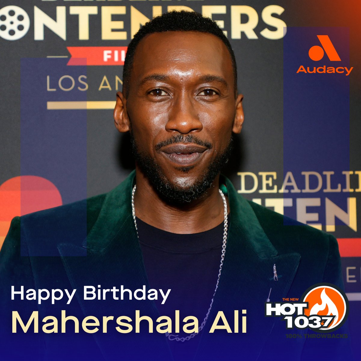 Happy 48th birthday to Mahershala Ali. Not gonna lie, I\m super excited to see him play \Blade\. 