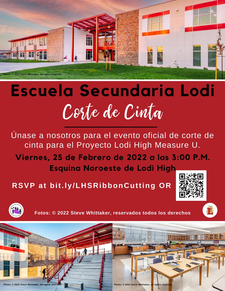 Lodi High School (@lodihigh) on Twitter photo Join us for our Measure U Project ribbon cutting ✂️ on Feb. 25 at 3PM! <a href="/lodiusd/">Lodi Unified School District</a> Join us for our Measure U Project ribbon cutting ✂️ on Feb. 25 at 3PM! <a href="/lodiusd/">Lodi Unified School District</a>