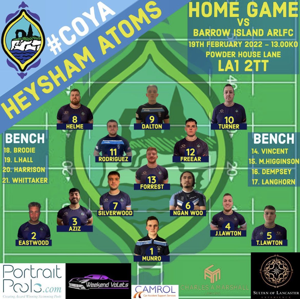 Heysham Atoms ARLFC tweet media