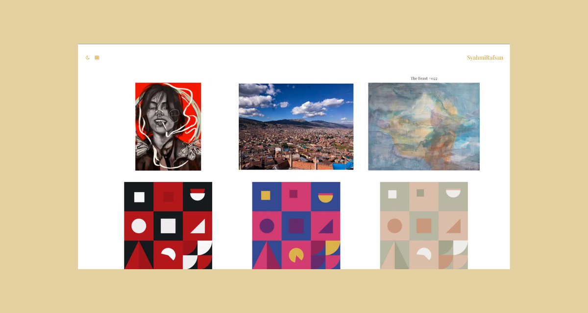 Minimalist NFT art gallery?
Say no more. 💛

Multigrid view ✅
Single grid view ✅

Share your <a href="/pentas_io/">Pentas | NFT Marketplace</a> NFT collection with the world. 💎

Free-to-use by #TheFeast holders from our dApp.

For art lovers, art collectors &amp; art flippers - this is for you. 🥰