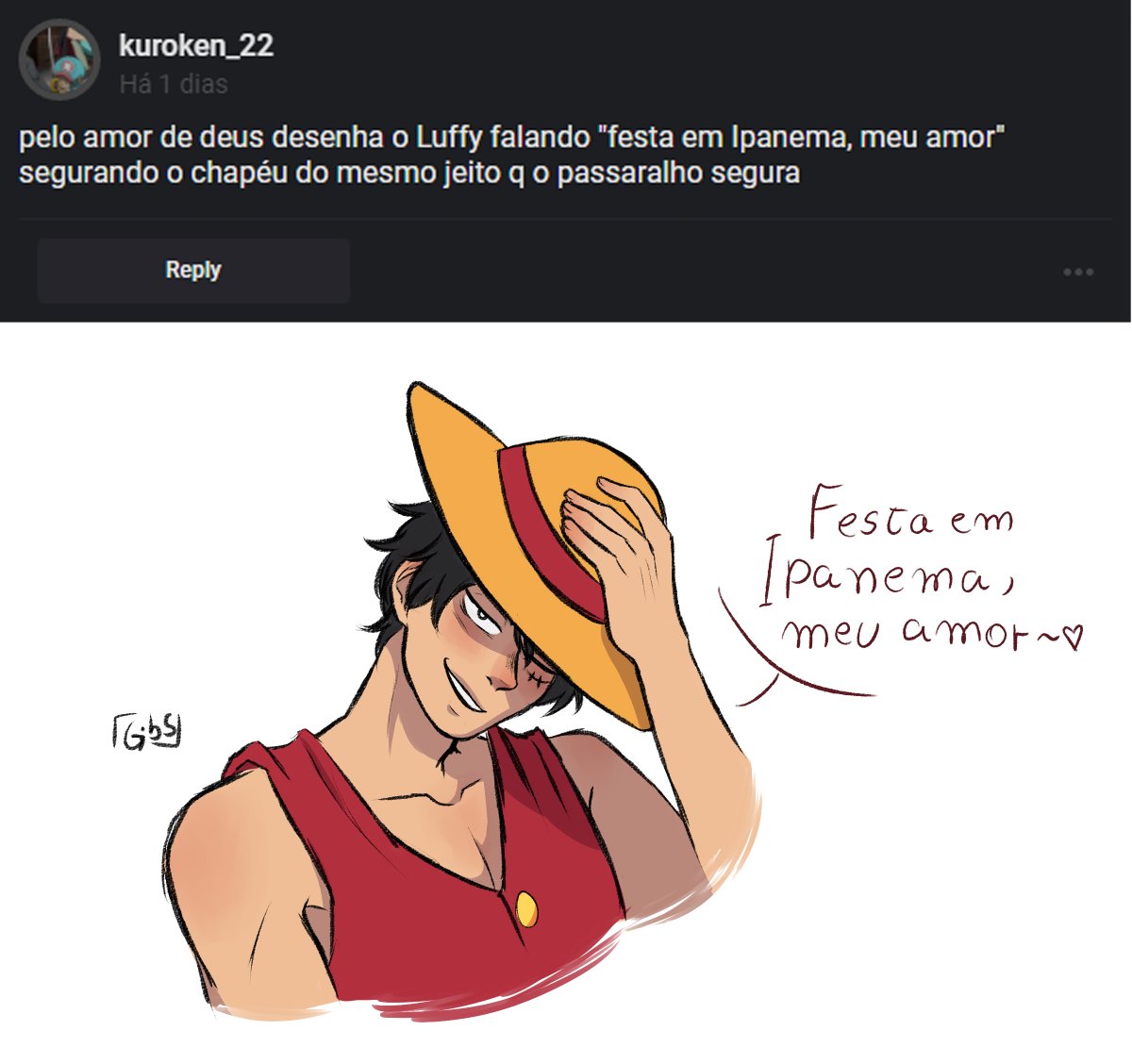 Luffy carioca