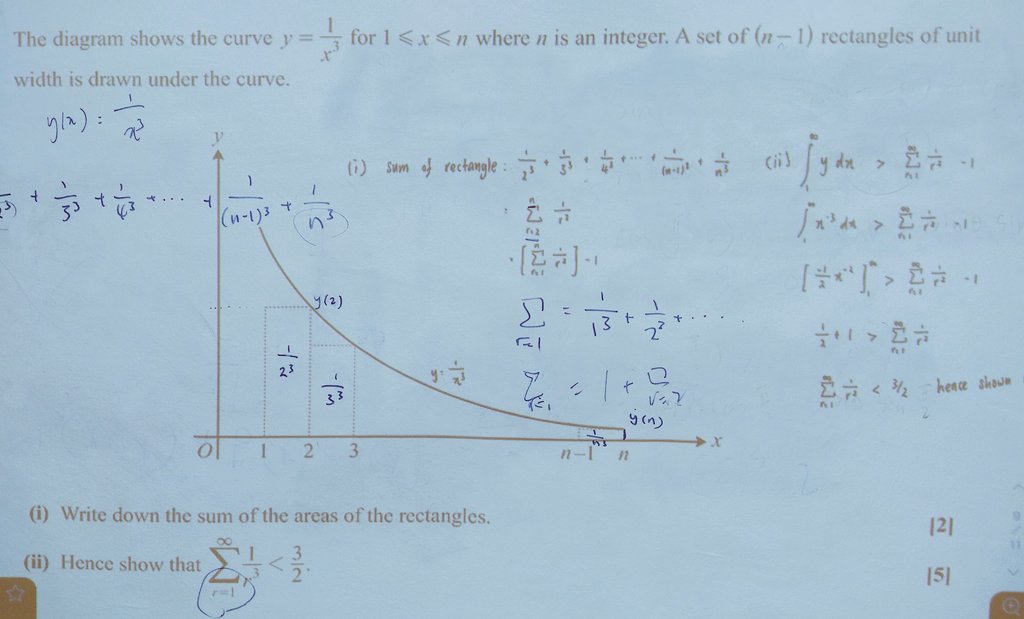 One of my Further Maths student is explaining the the solution to Upper/Lower Bound of an Integral problem to the class. He has done me proud through very detailed and accurate explanation.
#Mathematics 
#HIS_Learning
<a href="/HISchoolMaths/">HISMaths</a>
<a href="/HELPISKL/">HELP International School</a>