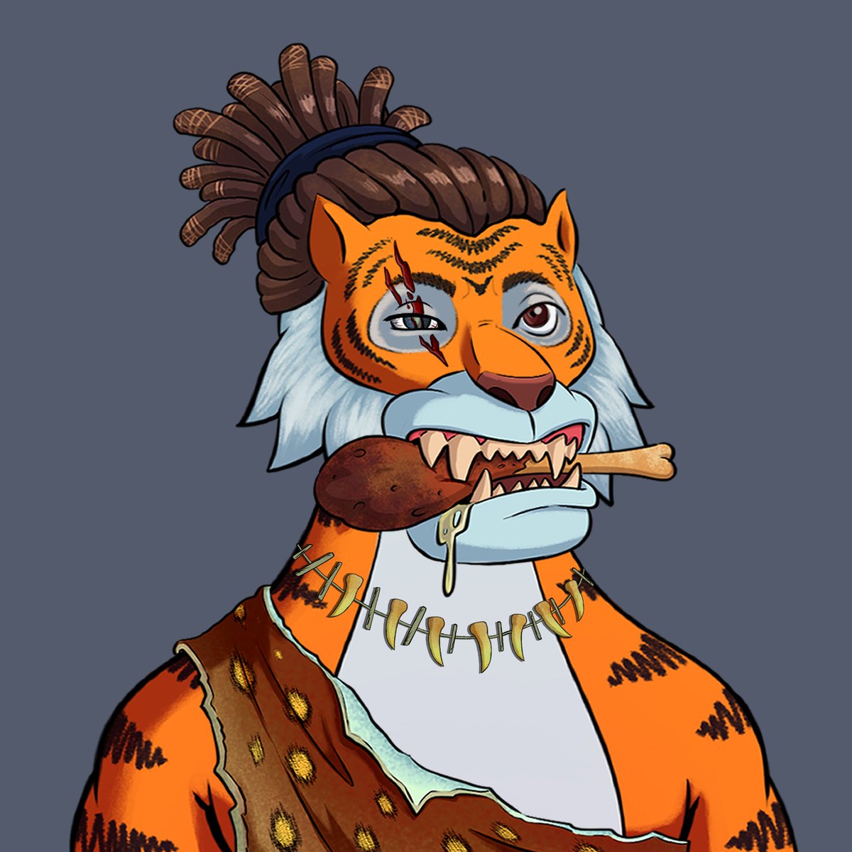 TippinTigers's tweet image. Call it ancient or old school ! But this Tiger ain't playing around. 
This is a ferocious beast just like the rest of the collection. 
#NFT #NFTCommunity #nftcollectors #nftcollector #NFTs #NFTartists #NFTartwork #wagmi #Metaverse #ETH #Tigers #TippinTigers