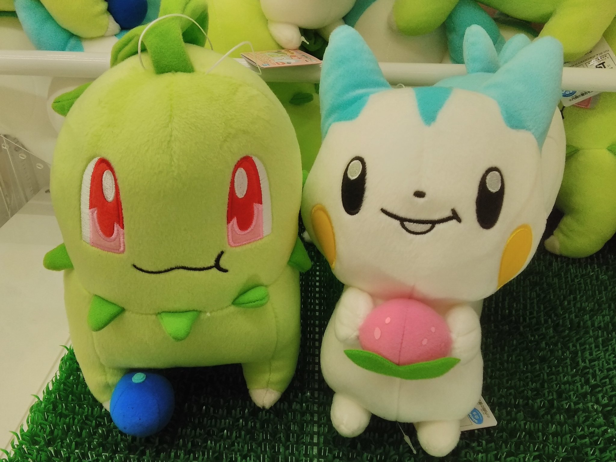 ゲームフィールド仙台長町店 景品情報 ポケットモンスター くつろぎタイム でっかいぬいぐるみ イーブイ ゴンベ もぐもぐタイム でっかいぬいぐるみ チコリータ パチリス でっかい ポケモン 大集合 くつろぎ姿もモグモグ姿