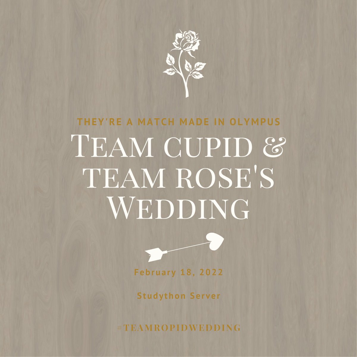 studytwtevents's tweet photo. congratulations to the happy couple! -🦋#teamropidswedding https://t.co/OIVnsIStgH