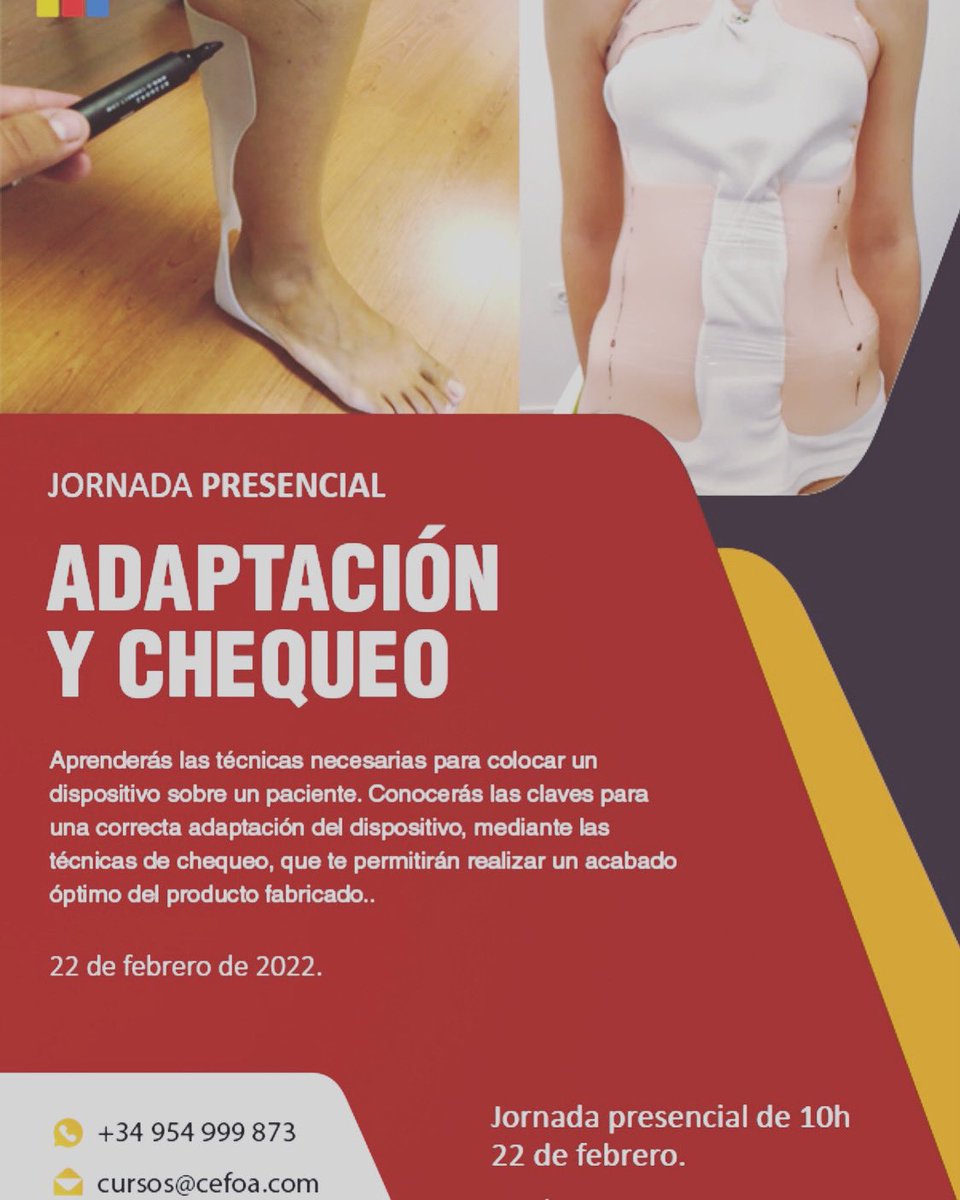 Y el 22 adaptación y chequeo. cefoa.com/cefoa/cursos/t…