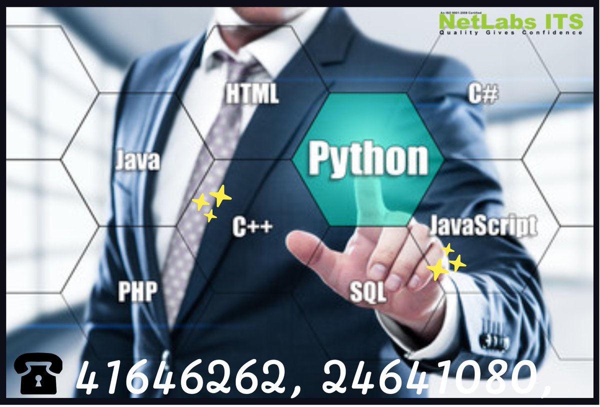 netlabs_its's tweet image. While any graduate or IT professional can go for Python training, it is better suited for software engineers and developers, programmers. NetlabsITS is going to start a new batch from this Sunday. Enroll today bit.ly/34U6BXT

#python #netlabsits #Manipulation #data