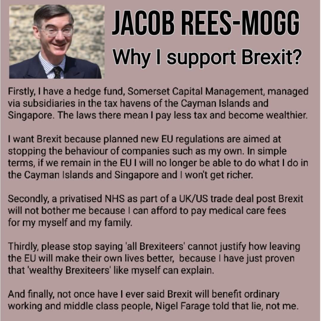 SeanLive888's tweet photo. This bloke is a danger to society as we know it and a self serving shitbagโฆ.#JacobReesMogg https://t.co/MBX3HO8QBh