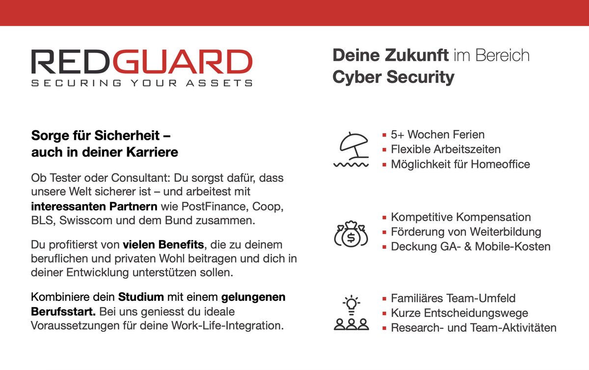 Redguard AG tweet media