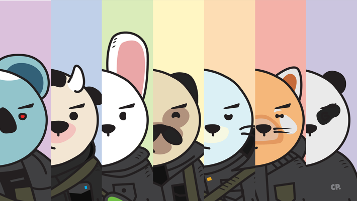 We currently have 7 character classes available in CoolPets: Seal, Panda, Pug, Rabbit, Red Panda, and Koala. Each character class will have their own story and the NFT holders will be able to influence their stories as a community via Events.