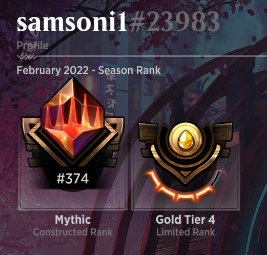 Samsoni1MTG's tweet photo. Thanks everyone for stopping by the follows and everything! We ended #374 On ladder and crushed the Standard and Alchemy decks tonight. Still tuning these 2 decks so take them with a grain of salt as they not perfect.
@fireshoes @mtgazone
#CarnageMagic https://t.co/VBKADhhg1G