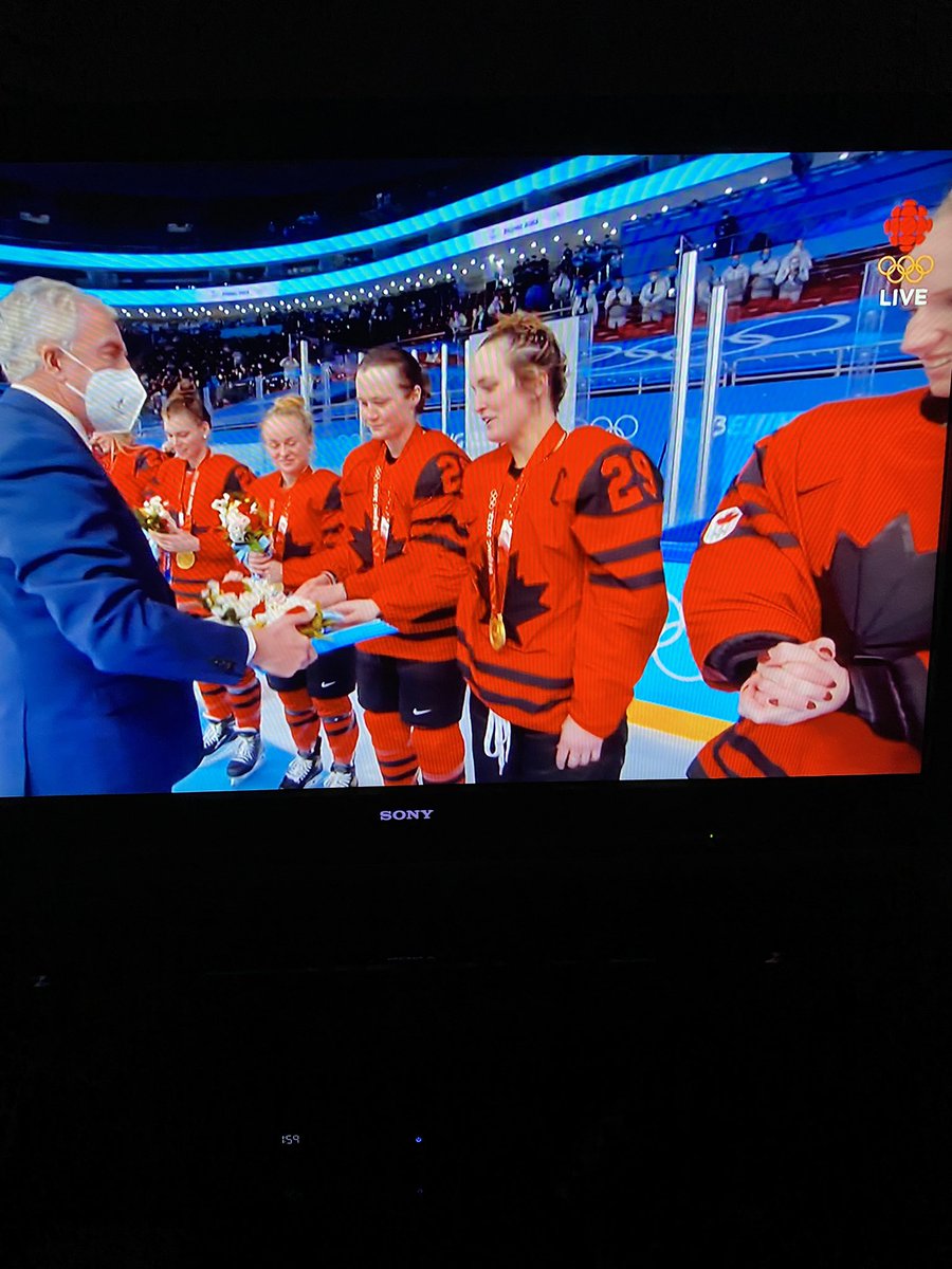 🥇 Gold!

Congratulations  Canadian Women’s Hockey Team! Well deserved Marie-Philip Poulin &amp; team. 

Former Markham Thunder players on the Women’s Hockey Team

🇨🇦Laura Stacey 

🇨🇦Jocelyne Larocque

🇨🇦Jamie Lee Rattray

🇨🇦Special mention to Victoria Bach, Olympic Taxi Squad