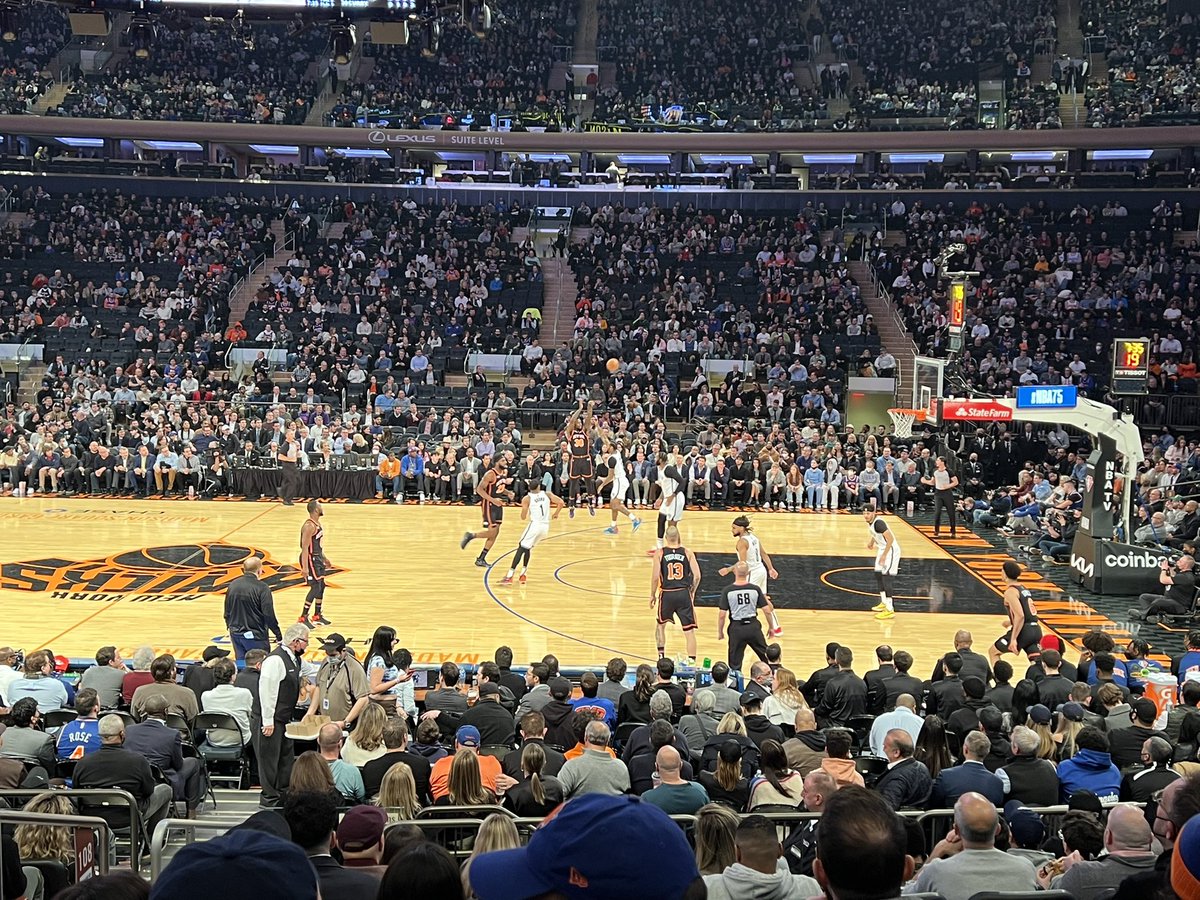 First time at the Garden since 2019, good to be back!