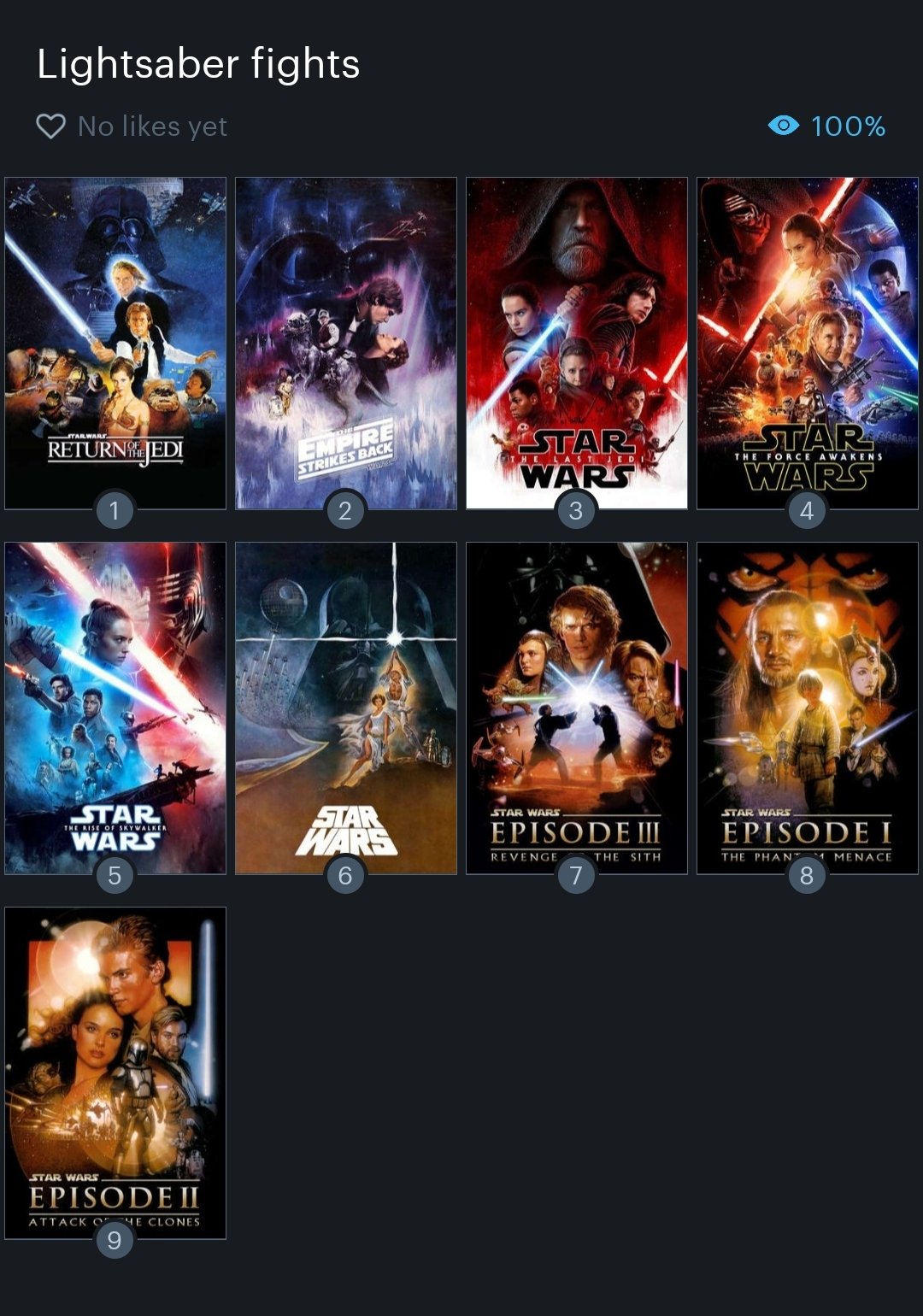 G4 on X: let's do this, rank the star wars movies