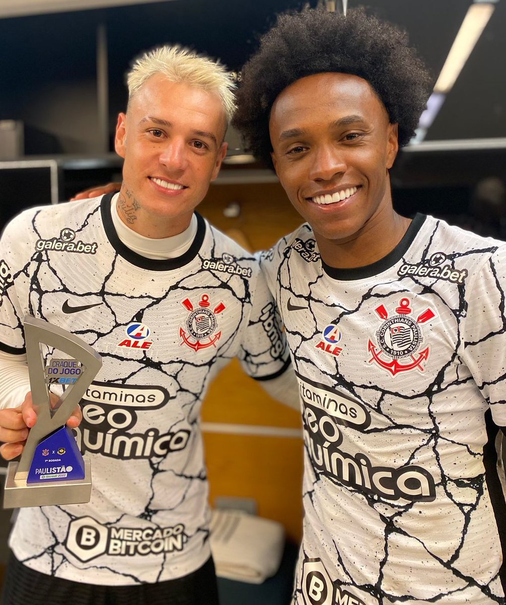 Os CRAQUES do jogo! 🫂

📸 <a href="/FelipeSzpak/">Felipe Szpak</a> / Ag. Corinthians

#SeleTimao
#DiaDeCorinthians
#VaiCorinthians