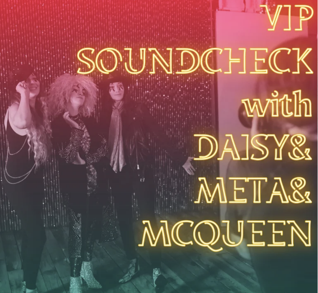 Shockmain's tweet photo. When The Dead Deads go on tour they have an absolute blast. Impromptu songs, Basketballs, White Sands, Adventures Abound! The best way to join the fun is through their VIP Soundcheck experience. Prepare to be wowed, proud and loud! Check @RecordsRumble for deets! 🤟👽✨🔥 https://t.co/DE0O1oMVPK