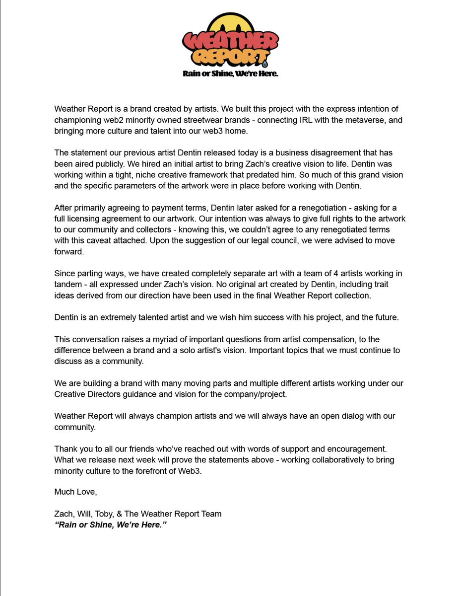 Weather Report® ☔️🌦 tweet media