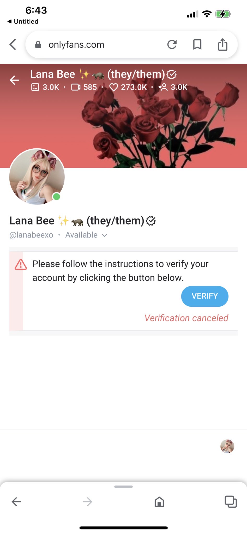 TW Pornstars 𝐿𝒶𝓃𝒶. Twitter. Okay so if you are an OF subscriber, im